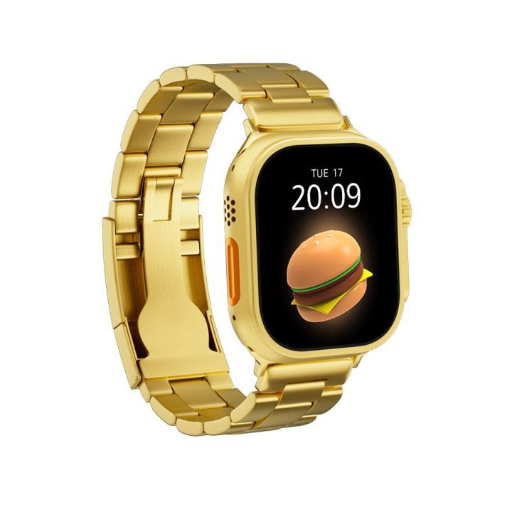 New Apple Ultra Gold 24K Gold Edition-Full Screen Smart Watch/Bluetooth Calling/NFC/Real Turnbuckle Design