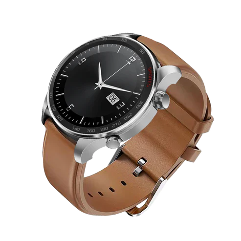 YOLO Ultron: 1.43" Super AMOLED HD Curved Display | Genuine Leather Strap
