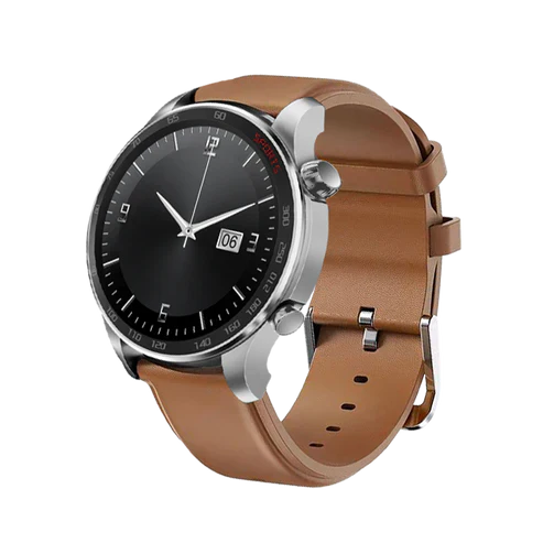 YOLO Ultron: 1.43" Super AMOLED HD Curved Display | Genuine Leather Strap