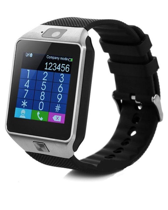 Sports Bluetooth Smart Watch Camera Lens Memory Card Supported Bluetooth Calling Support 280 mAh polymer battery Micro USB cable TPU Band