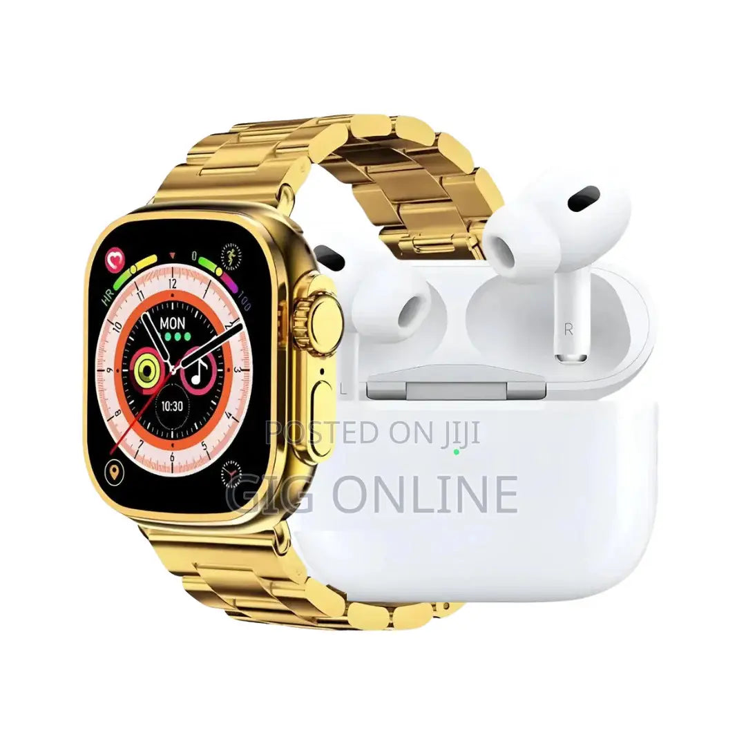 Ultra watch with ear buds