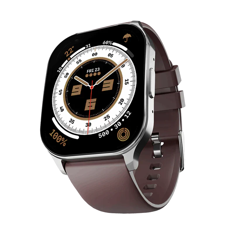 RONIN R-07 Smart Watch 3D CURVED DISPLAY METTALIC BODY WITH AMOLED DISPLAY
