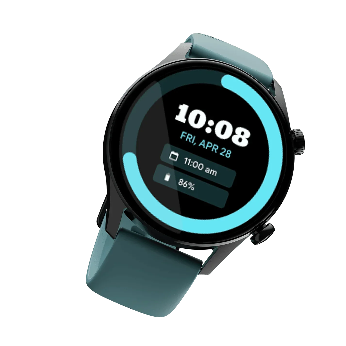 Ronin R-08 Smart Watch, 1.43" AMOLED Display with AOD, 100+ Sports Modes, Bluetooth Calling, Bluetooth Calling & AI Voice Assistant, Female Health Tracking, Sports Modes and Female Health Tracking