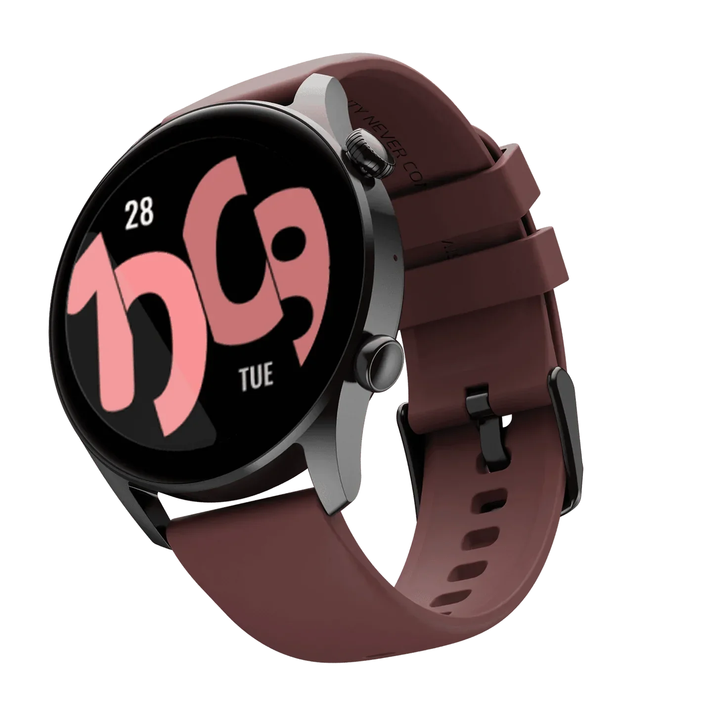 Ronin R-08 Smart Watch, 1.43" AMOLED Display with AOD, 100+ Sports Modes, Bluetooth Calling, Bluetooth Calling & AI Voice Assistant, Female Health Tracking, Sports Modes and Female Health Tracking