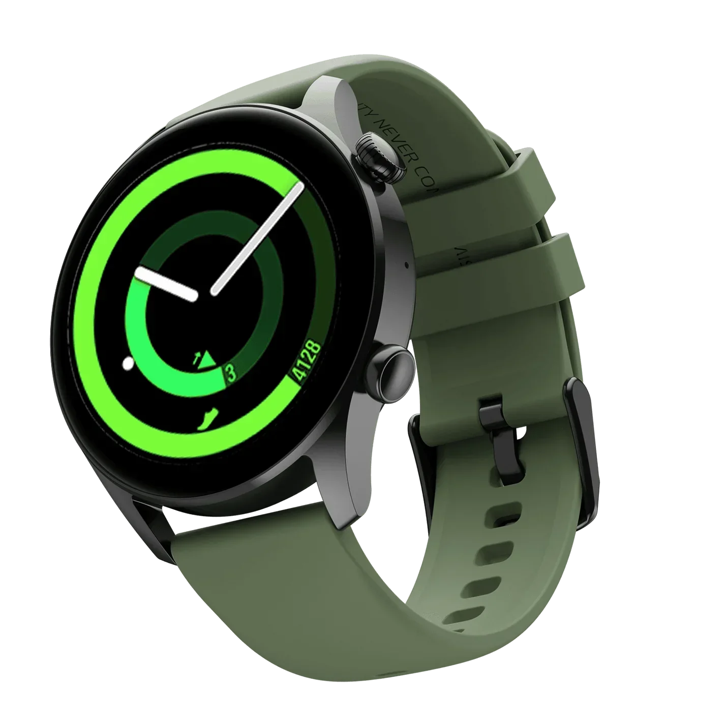 Ronin R-08 Smart Watch, 1.43" AMOLED Display with AOD, 100+ Sports Modes, Bluetooth Calling, Bluetooth Calling & AI Voice Assistant, Female Health Tracking, Sports Modes and Female Health Tracking