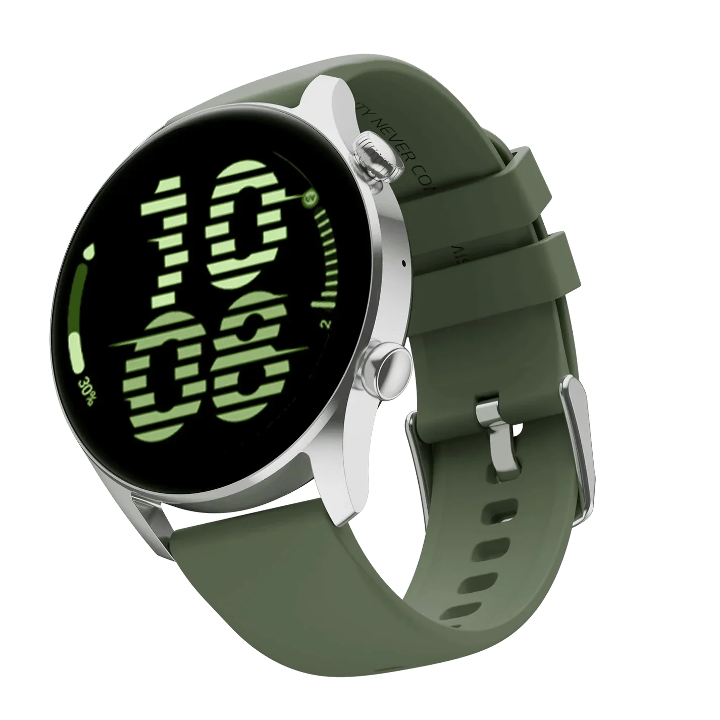 Ronin R-08 Smart Watch, 1.43" AMOLED Display with AOD, 100+ Sports Modes, Bluetooth Calling, Bluetooth Calling & AI Voice Assistant, Female Health Tracking, Sports Modes and Female Health Tracking