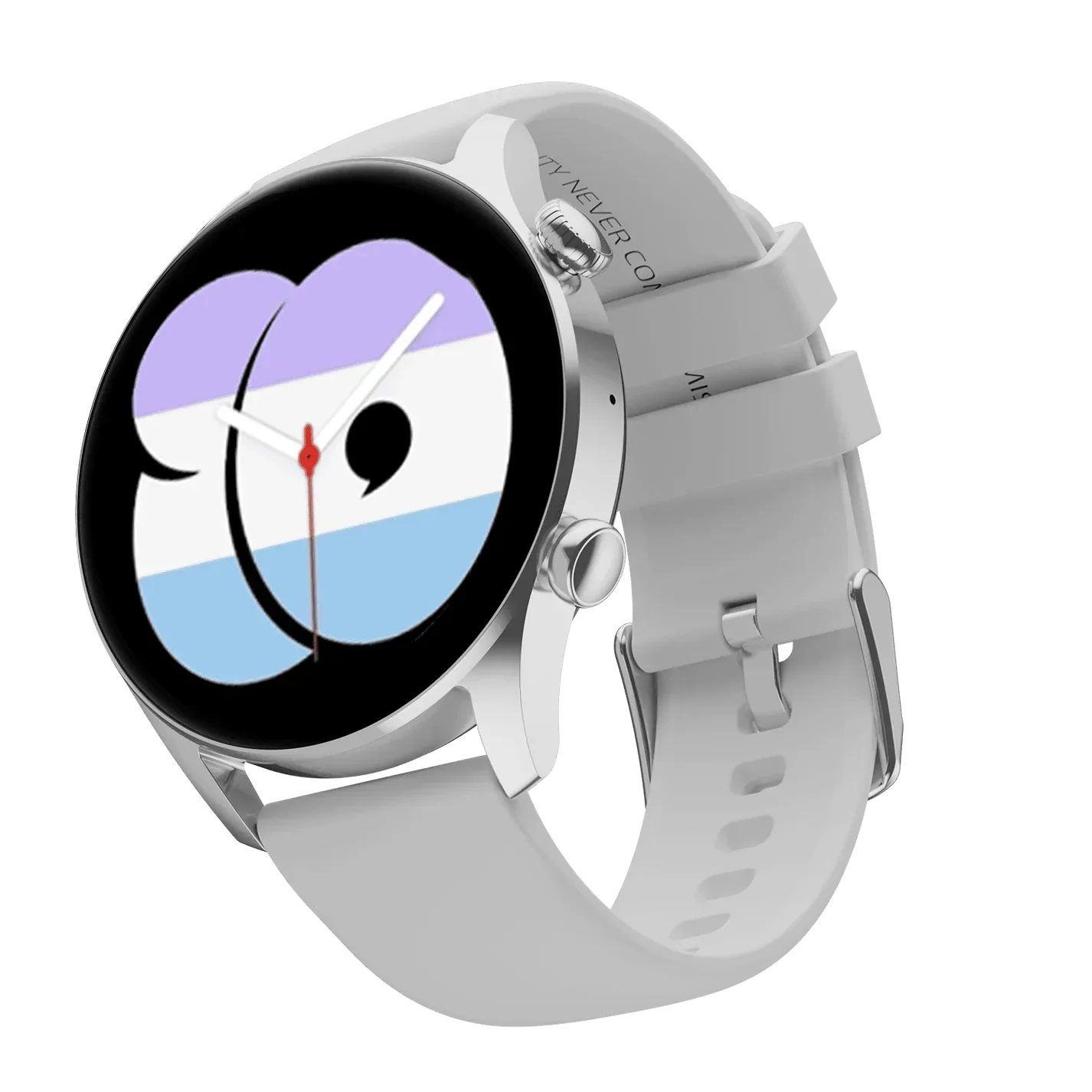 Ronin R-08 Smart Watch, 1.43" AMOLED Display with AOD, 100+ Sports Modes, Bluetooth Calling, Bluetooth Calling & AI Voice Assistant, Female Health Tracking, Sports Modes and Female Health Tracking