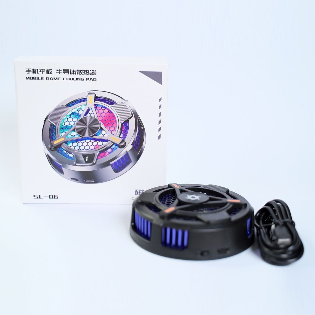 SL06 IPAD/TABLET Cooling Radiator RGB Cooler For Gaming 27W Powerfull Radiator
